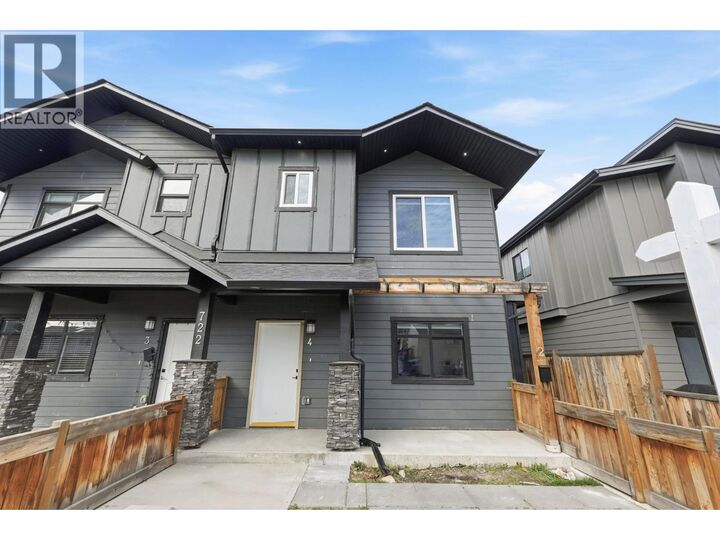 Property Photo: 722 Coopland Crescent 4 BC V1Y 2V1