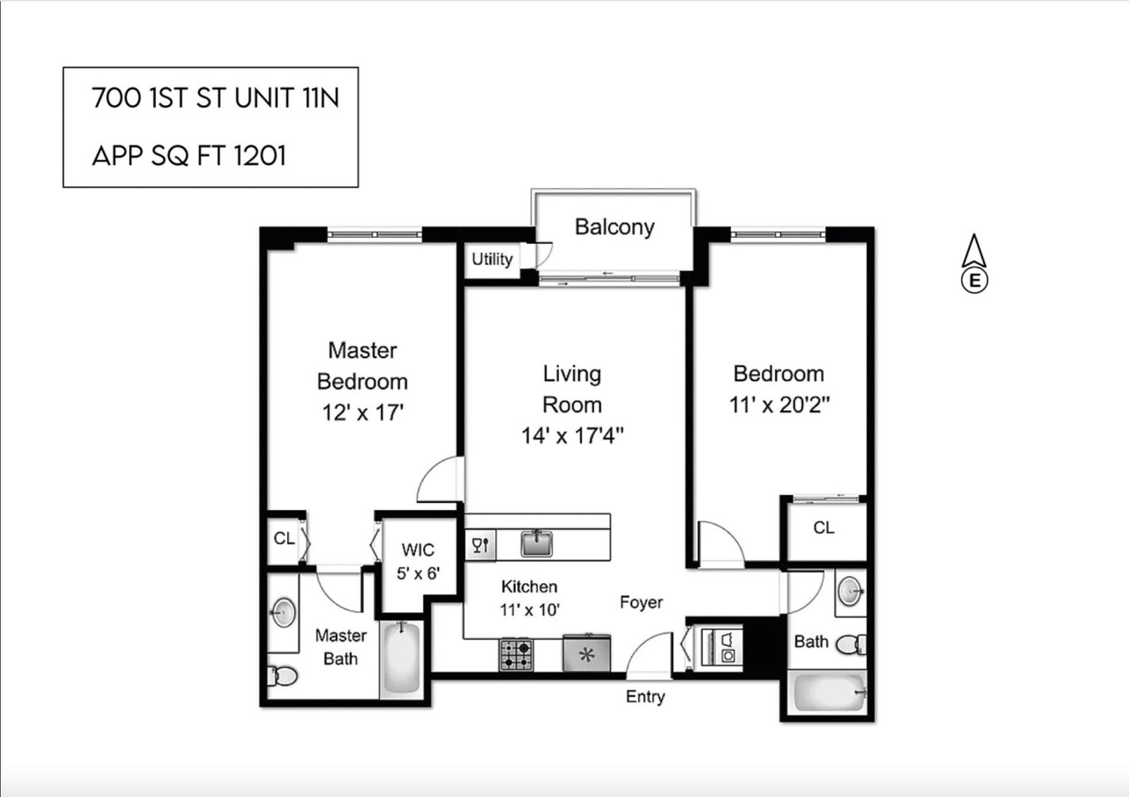 Property Photo:  700 1st St 11N  NJ 07030-8819 