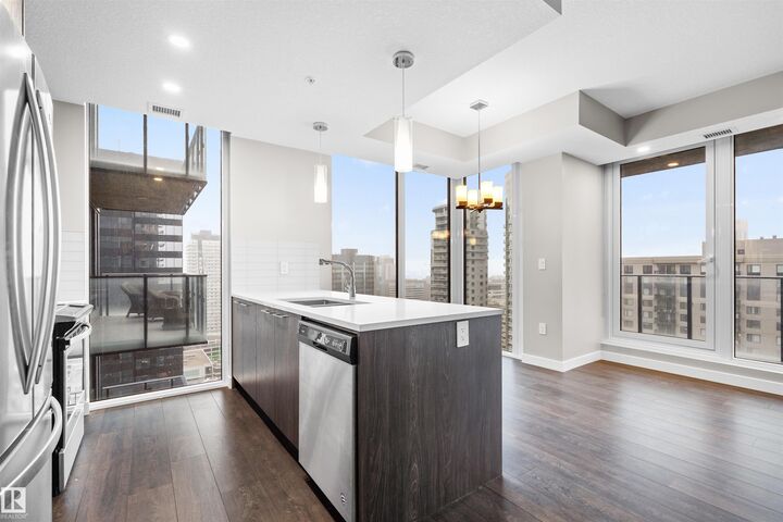 Property Photo:  10180 103 Street NW 2201  AB T5J 0L1 