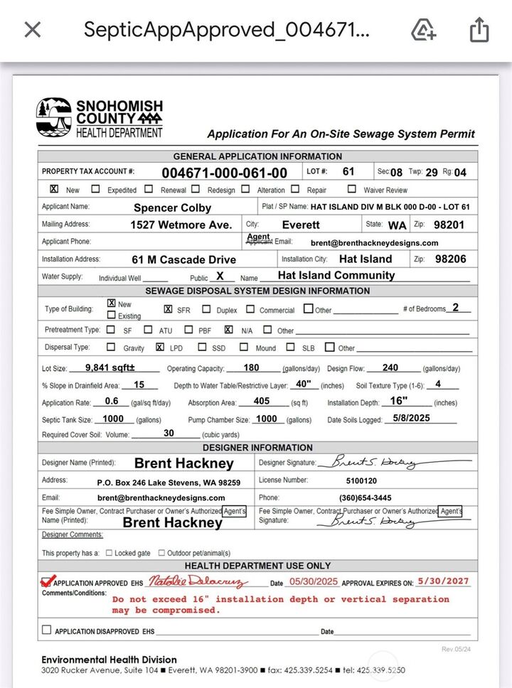 Property Photo: 61 M Cascade Drive WA 98206