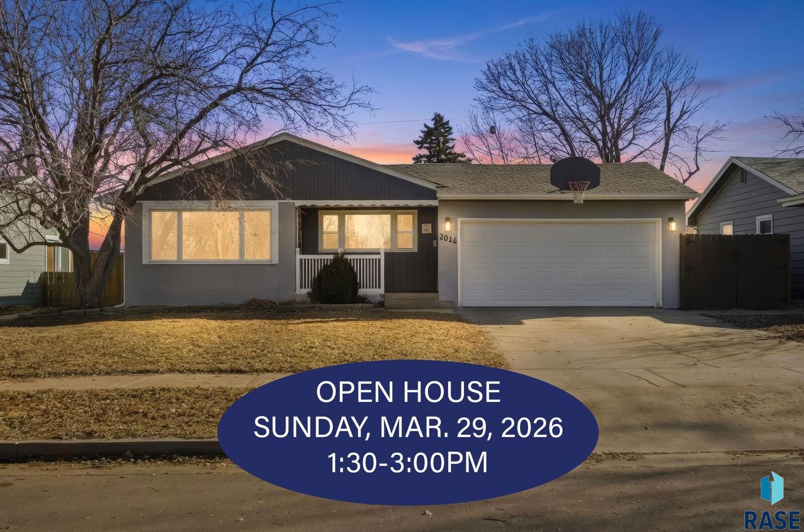 Property Photo:  2016 S Elmwood Ave  SD 57105 