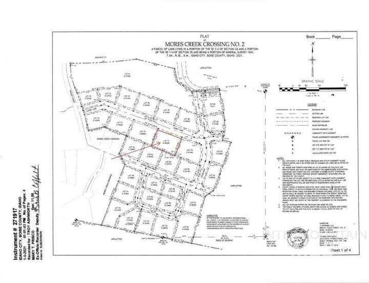 Property Photo:  206 Lainey Ln.  ID 83631 