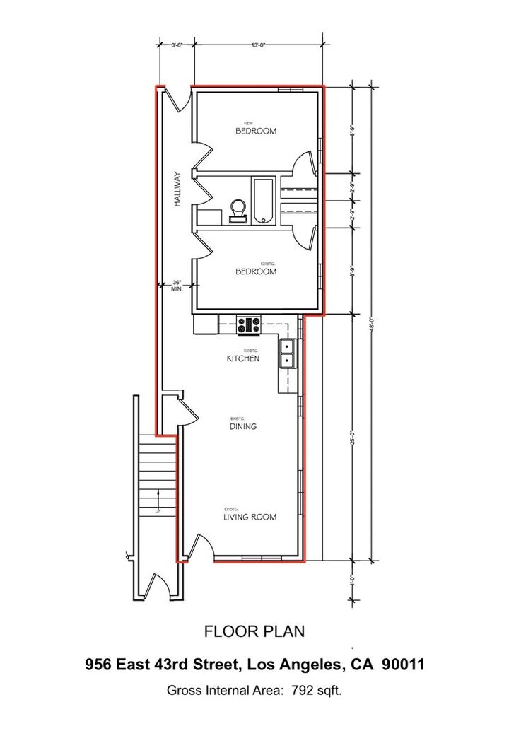 Property Photo:  956 E 43rd  CA 90011 