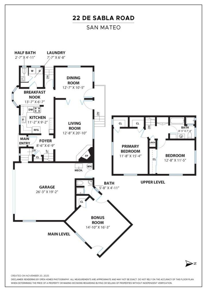 Property Photo:  22 De Sabla Road  CA 94402 
