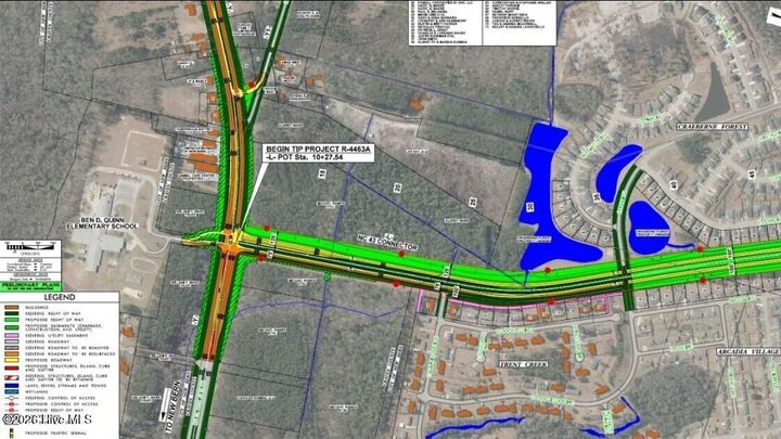 Property Photo:  24 Acres Corner Of Mlk &Amp 43 Boulevard  NC 28562 