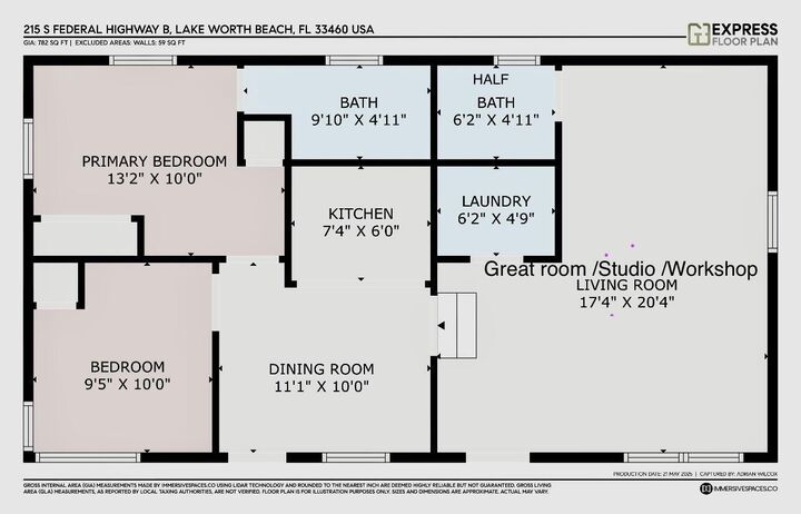 Property Photo:  215 S Federal Highway #2 Rear  FL 33460 