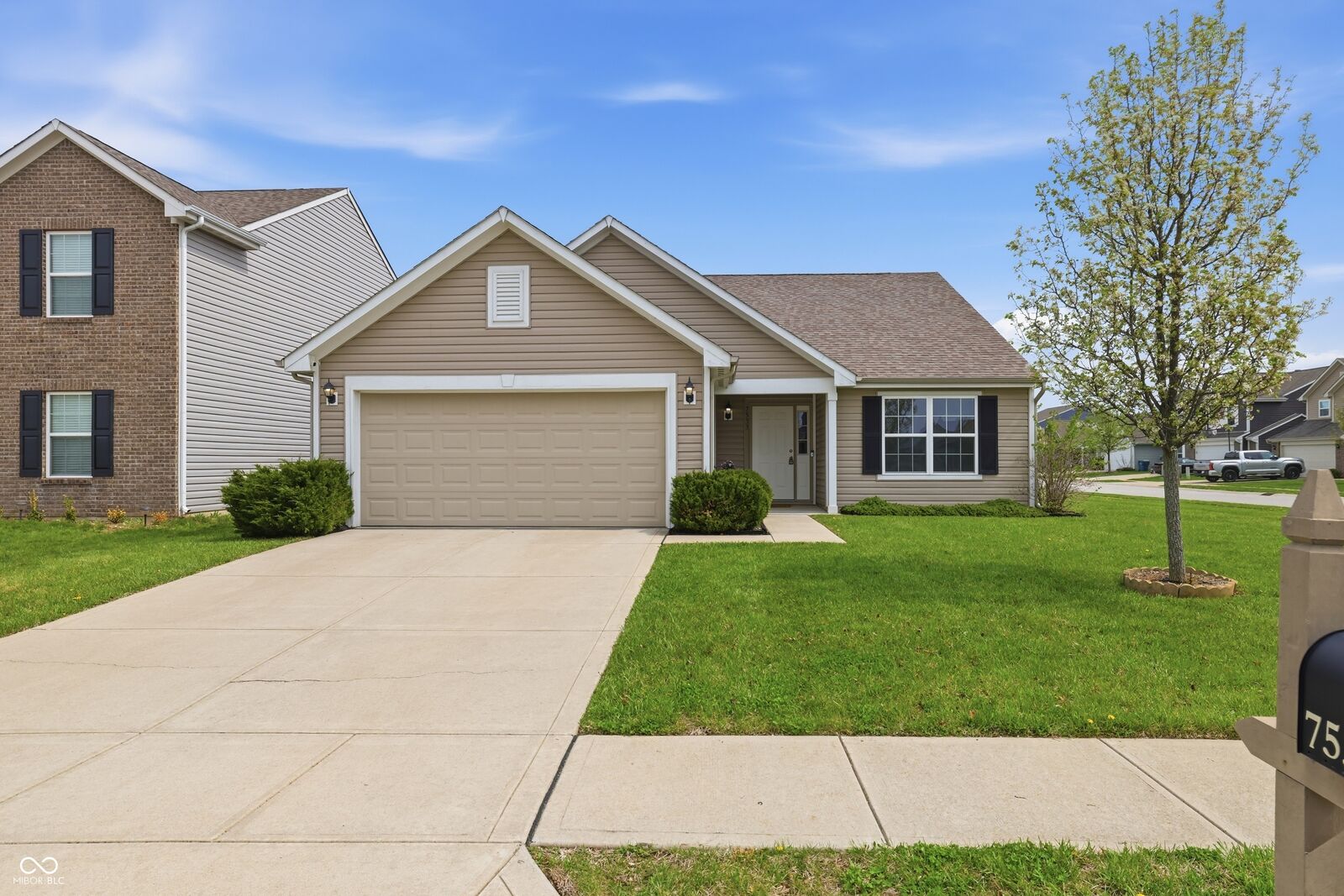 Property Photo:  7533 Bolero Court  IN 46113 