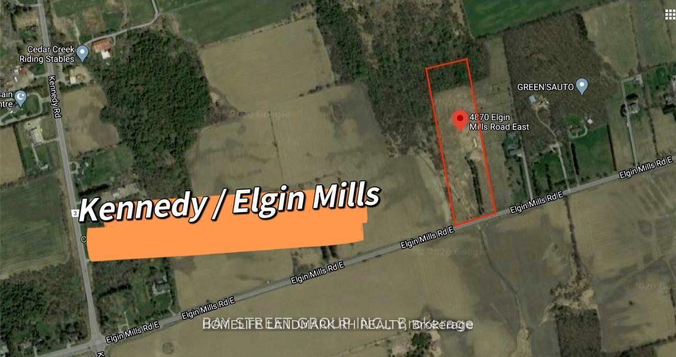 Property Photo: 4870 Elgin Mills Road E ON L6C 1L5