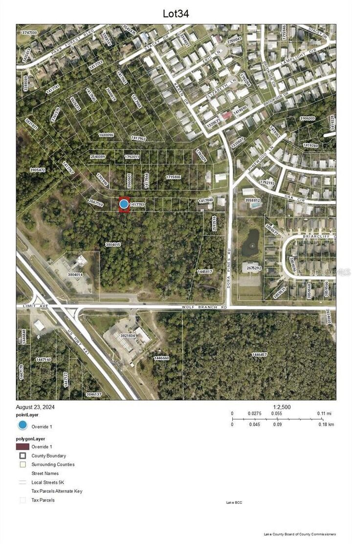 Property Photo: Lot 34 Wolf Branch Rd FL 32757