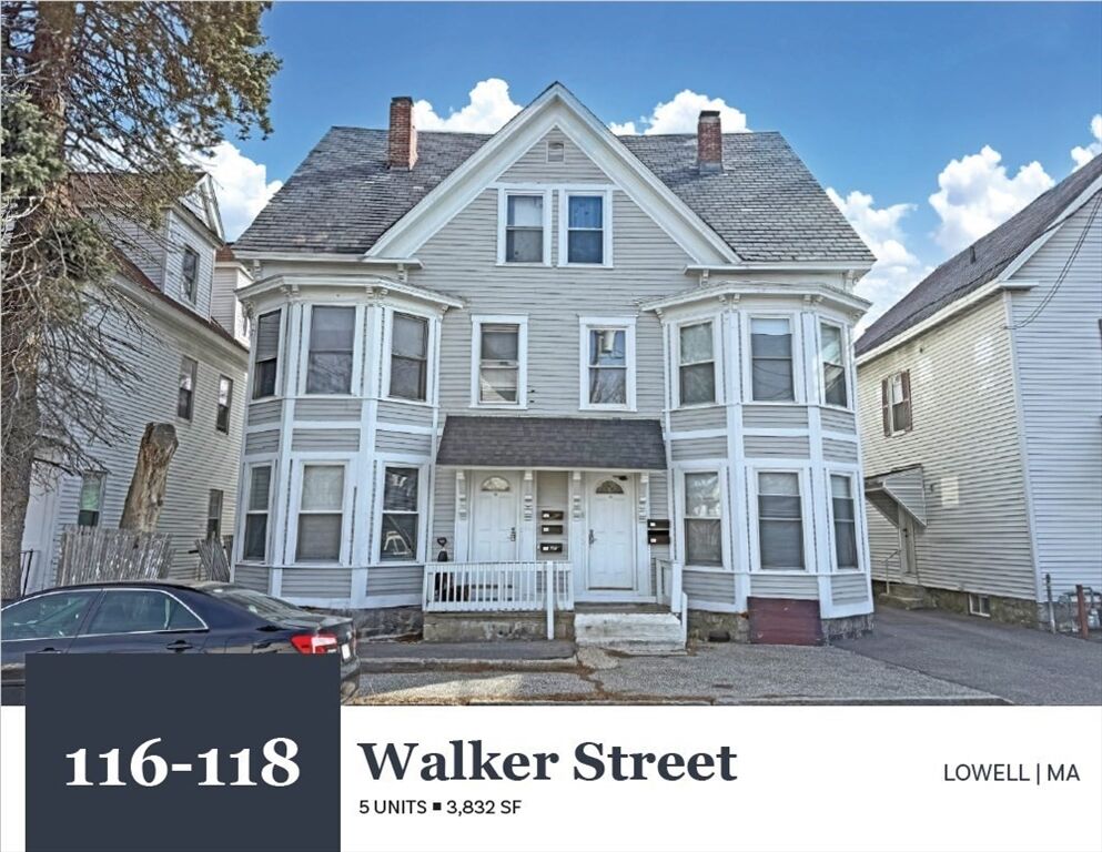 Property Photo: 116-118 Walker St MA 01854