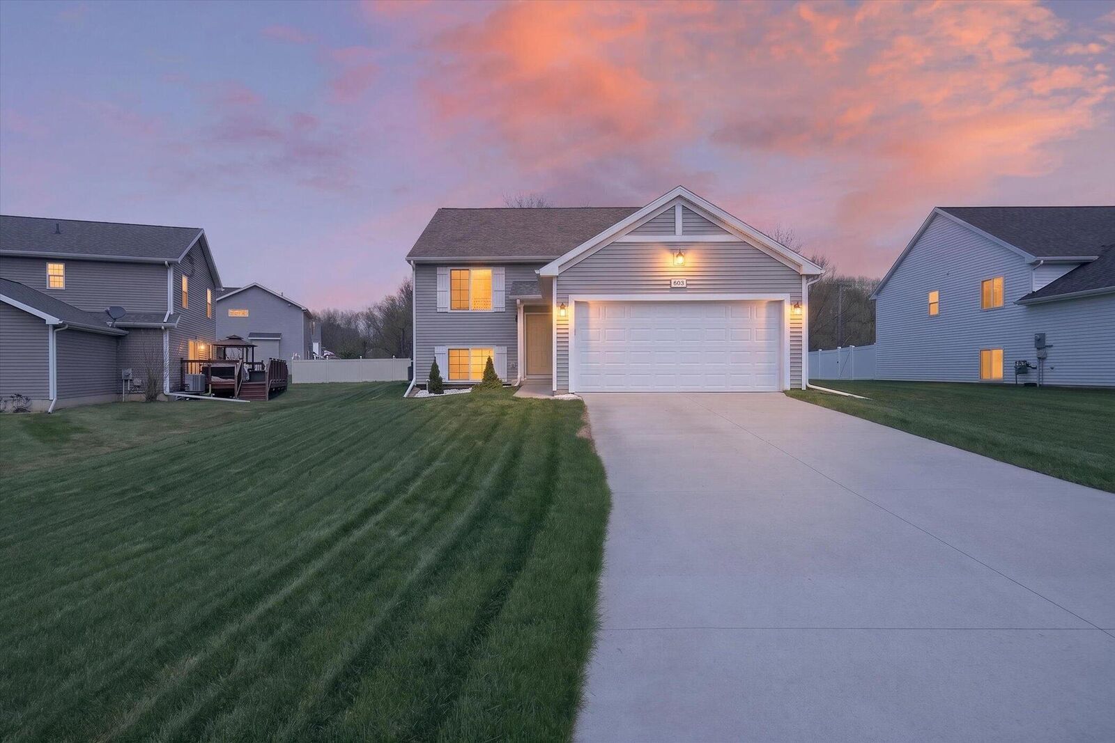 Property Photo: 603 Independence Avenue MI 49201