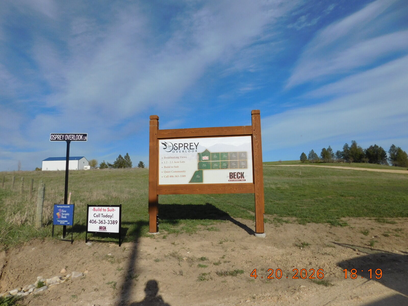 Property Photo:  488 Osprey Overlook Lane  MT 59870 