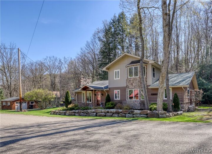 Property Photo:  6766 Hencoop Hollow Road  NY 14731 