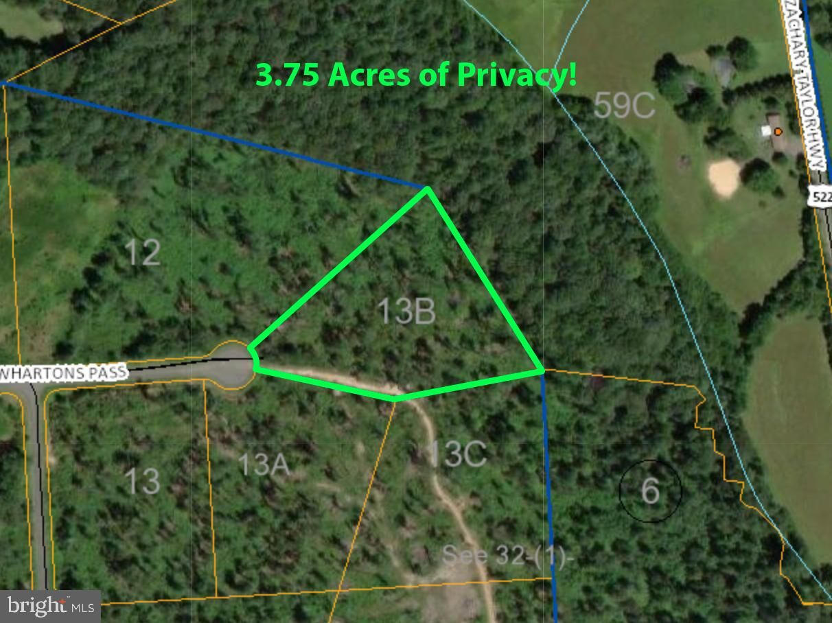 Property Photo:  Lot 13B Whartons Pass  VA 22567 