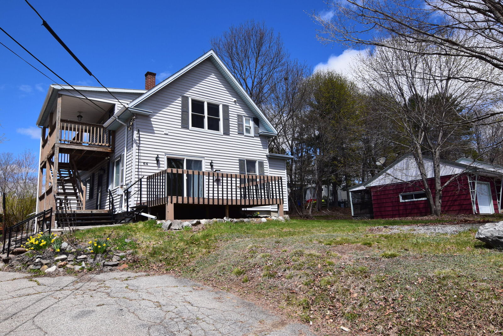 Property Photo:  64 Old Greene Road  ME 04240 