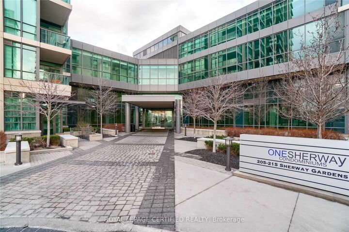 Property Photo: 205 Sherway Gardens W 2302 ON M9C 0A5