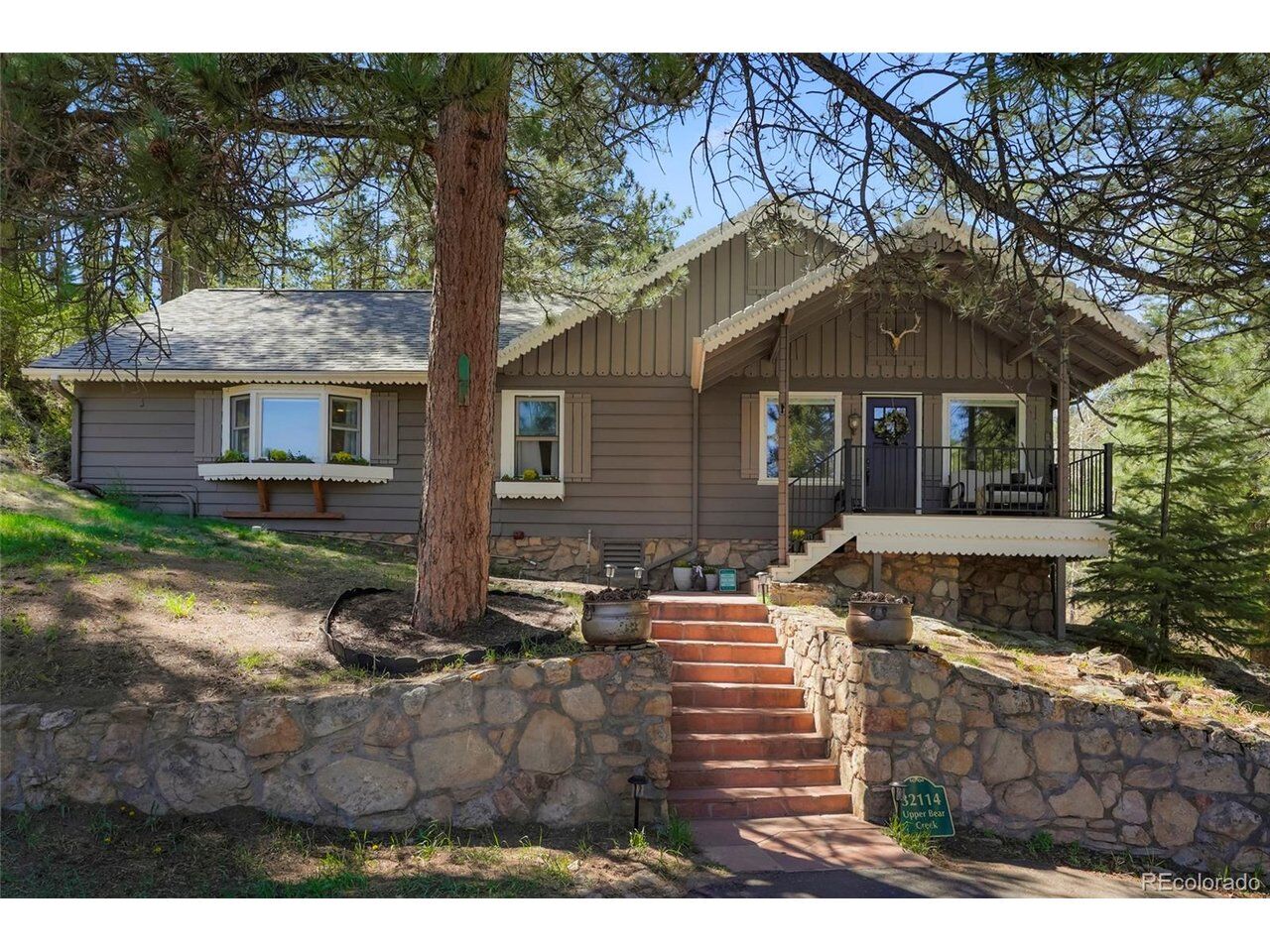 Property Photo: 32114 Upper Bear Creek Rd CO 80439