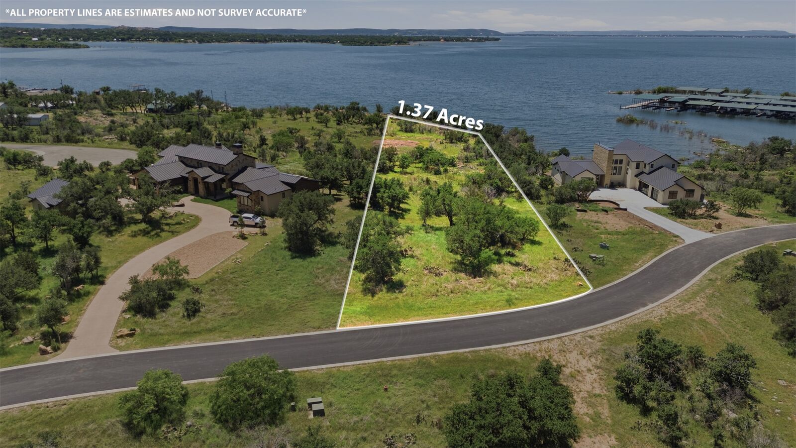 Property Photo:  308 Peninsula Drive  TX 78611 