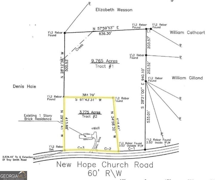 Property Photo:  1321 New Hope Church Road  GA 30052 