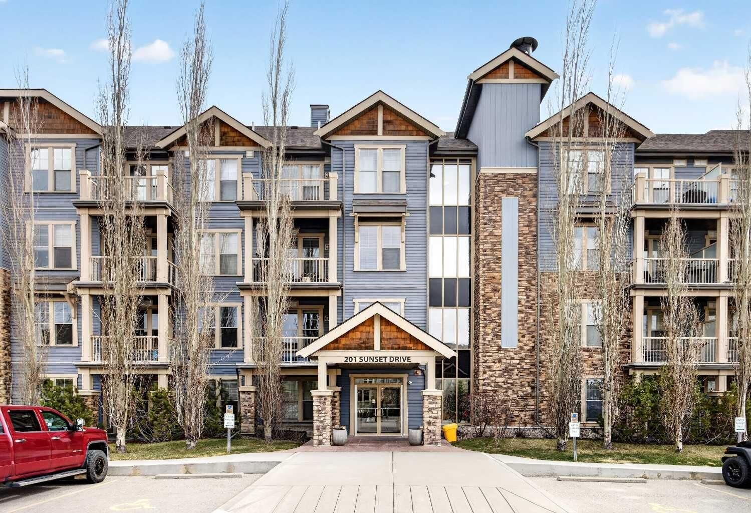 Property Photo:  201 Sunset Drive 206  AB T4C 0H5 