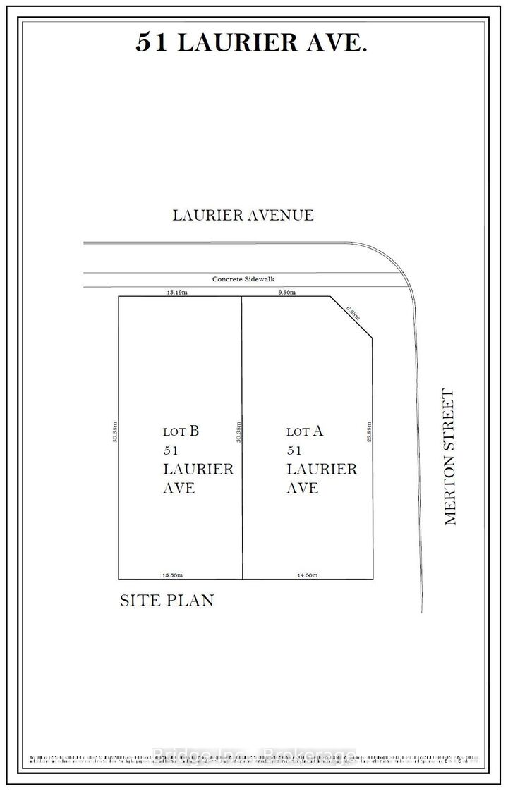 Property Photo:  51 Laurier Avenue Lot B  ON L4E 2Z7 