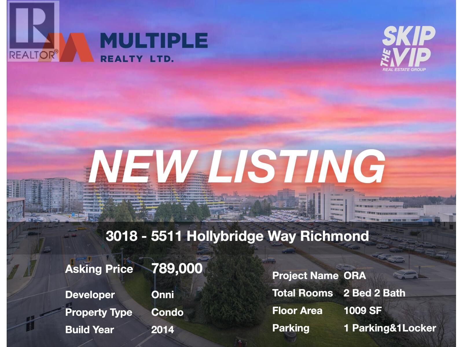 Property Photo:  5511 Hollybridge Way 3018  BC V7C 4N3 