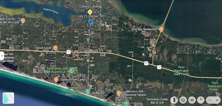 Property Photo:  Lots 23-24 N Co Highway 393  FL 32459 