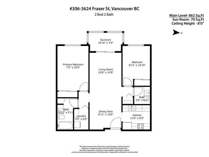 Property Photo:  3624 Fraser Street 306  BC V5V 4C8 