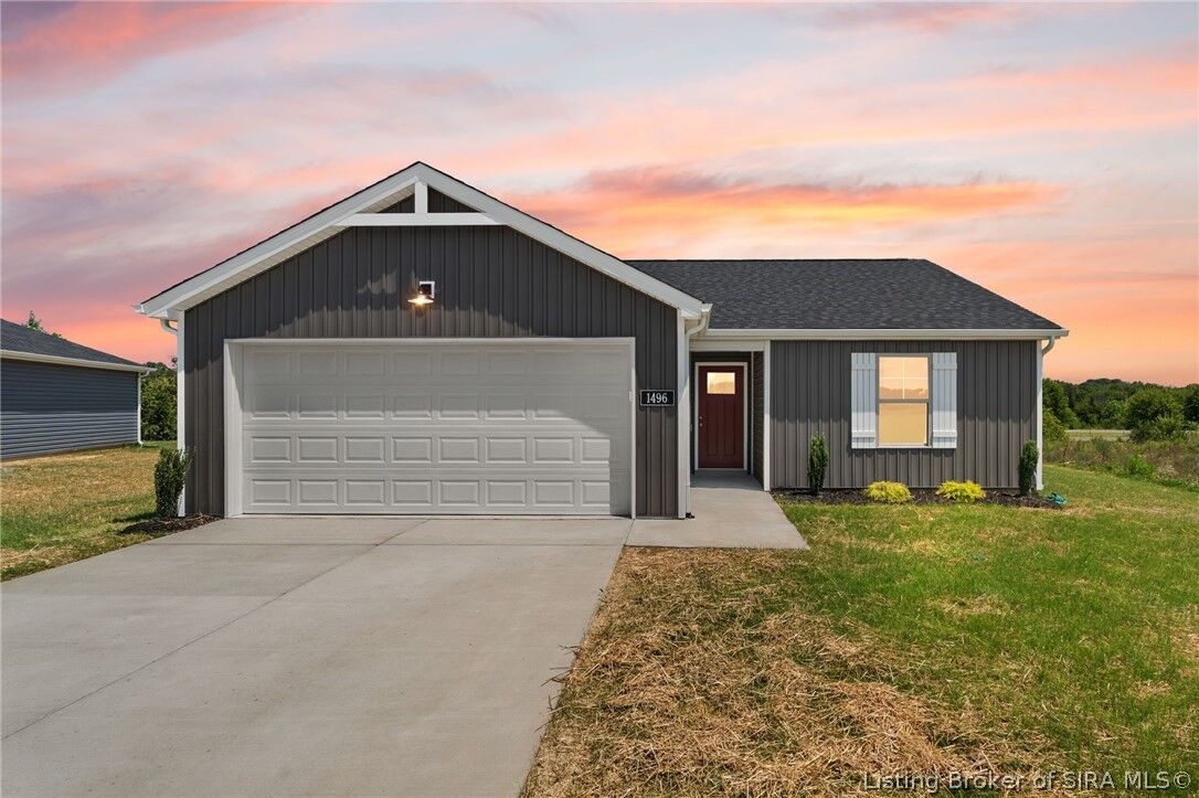 Property Photo:  1496 Solar Street Lot 10  IN 47170 