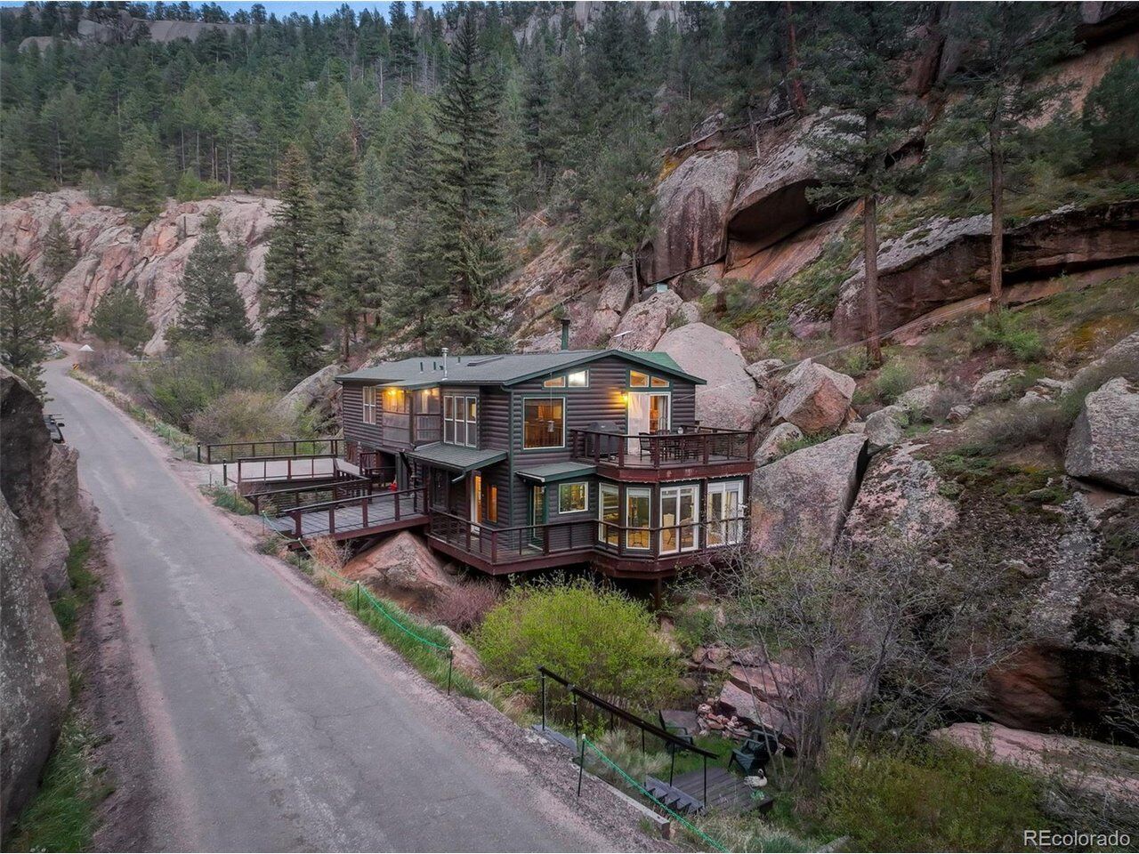 Property Photo: 16070 S Elk Creek Rd CO 80470