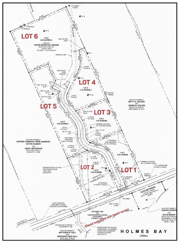 Property Photo: Lot 3 Holmes Bay Farms Road ME 04691