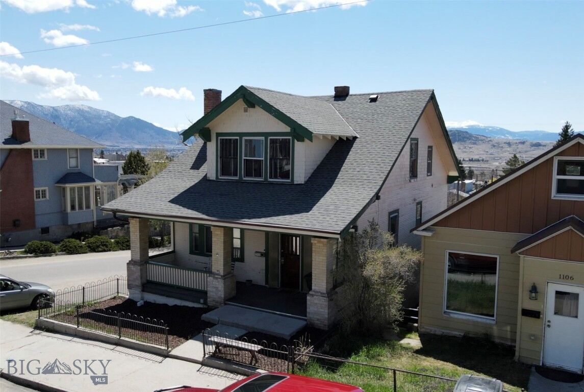 Property Photo:  1100 & 1100 1/2 Caledonia  MT 59701 