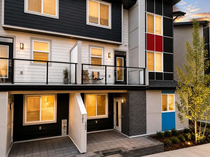 Property Photo:  130 Redstone  NE 102  AB T2N 1M6 