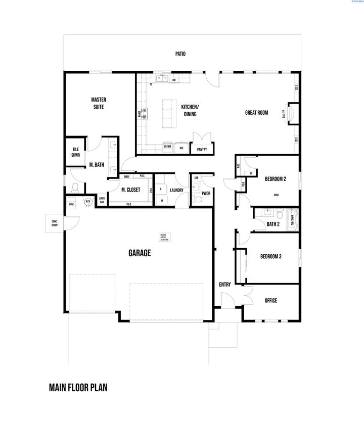 Property Photo:  5929 Nauvoo Ln (Lot 8)  WA 99301 