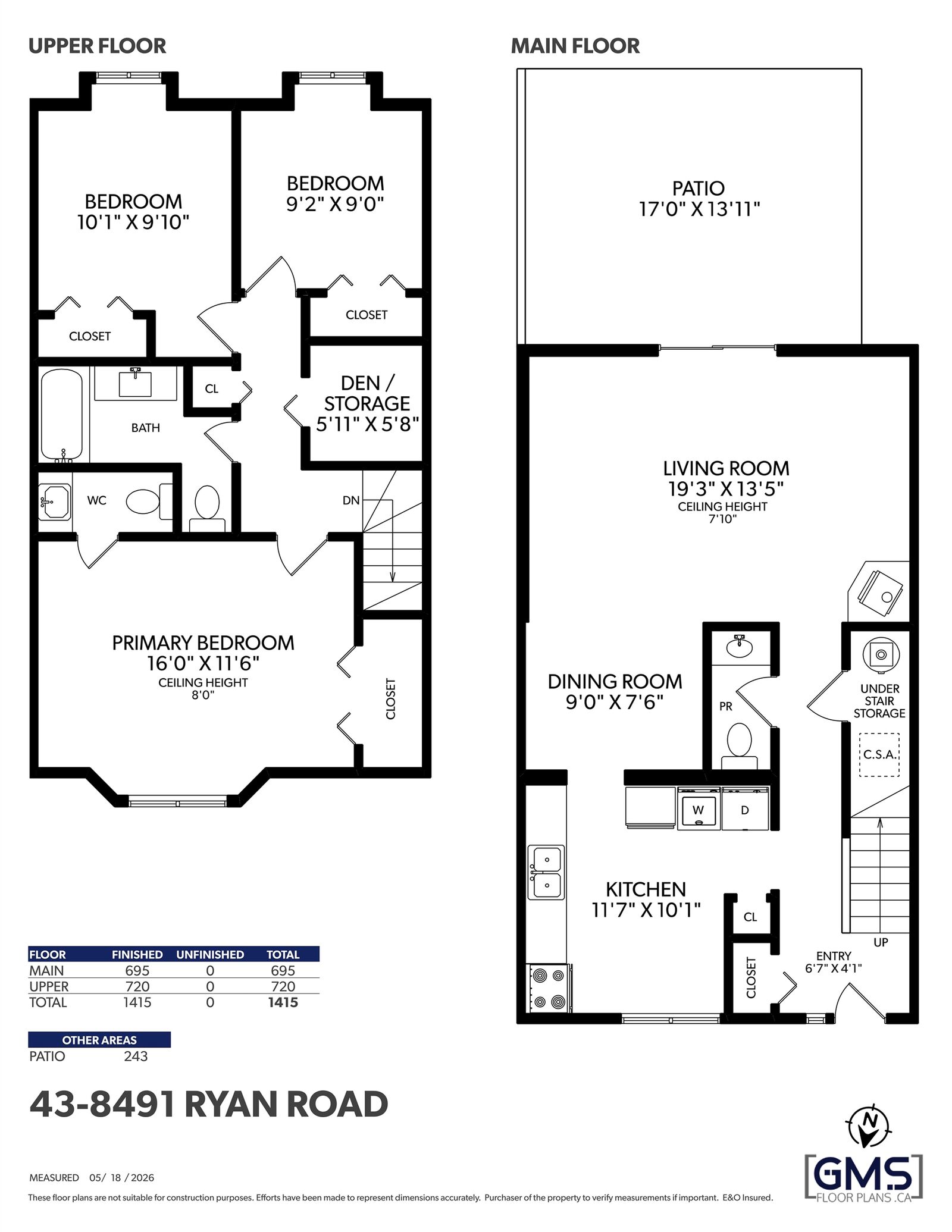 Property Photo: 8491 Ryan Road 43 BC V7A 2E8