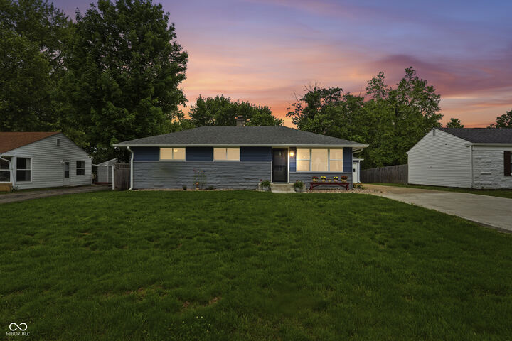 Property Photo:  8505 Compton Street  IN 46240 