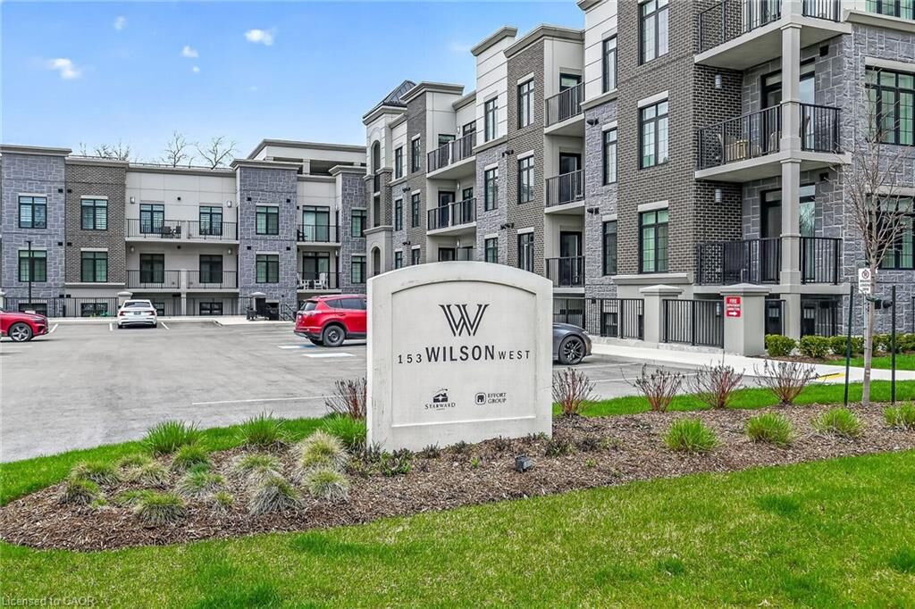 Property Photo:  153 Wilson Street W 310  ON L9G 1N4 