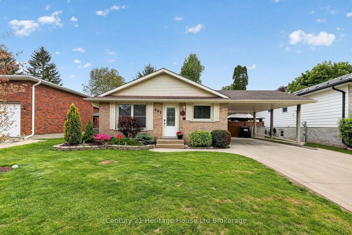 Photo de la propriété: 481 Ojibway Street ON N4T 1C6