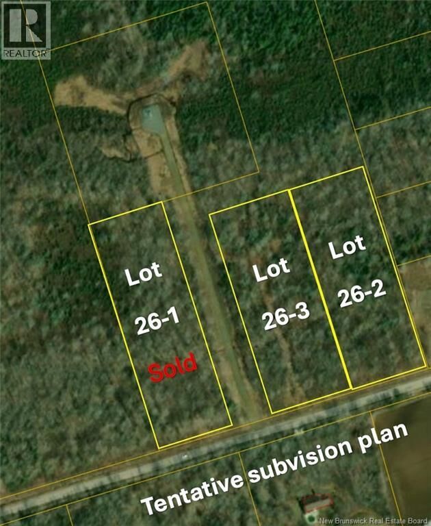 Property Photo:  Lot 26-2 Bateman Mill  NB E4P 2Z3 