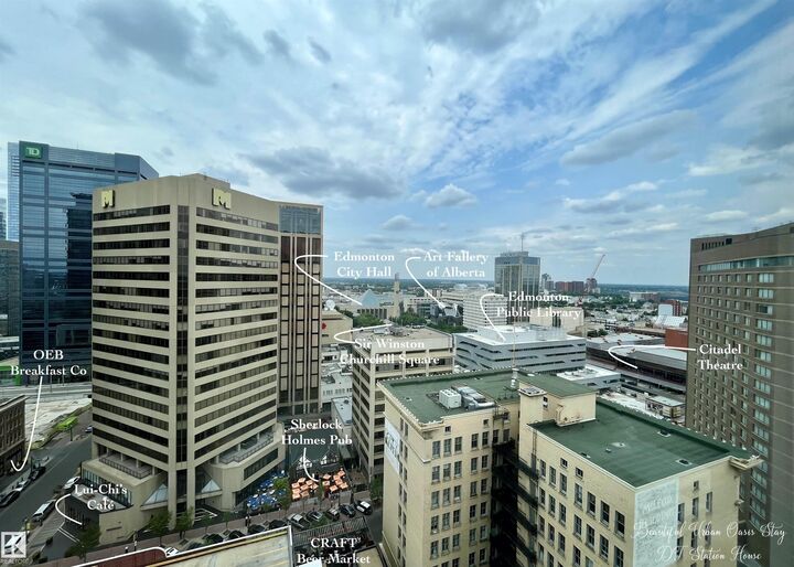 Property Photo: 10024 Jasper Avenue NW 1701 AB T5J 1R9