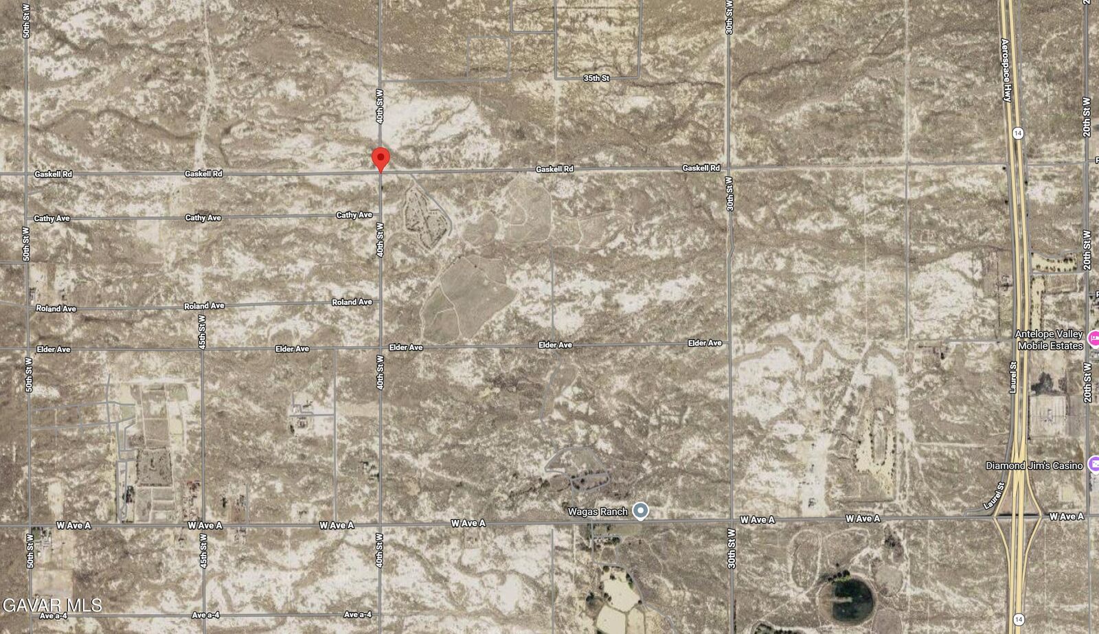 Property Photo: Gaskell Road CA 93560