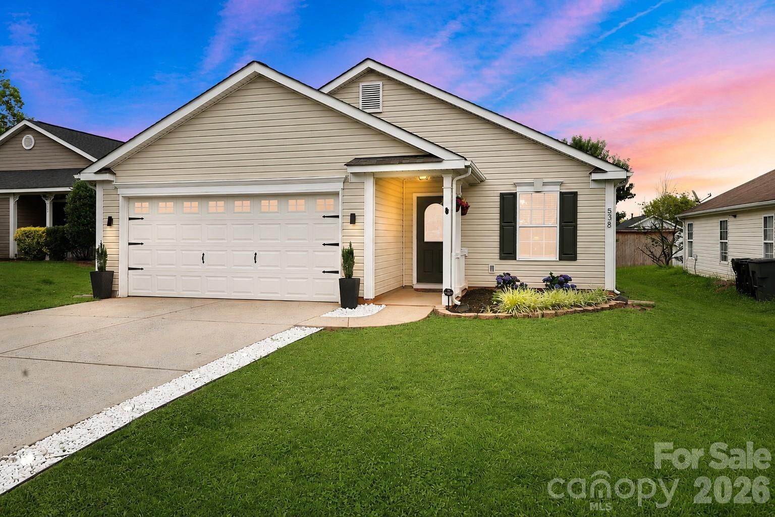 Property Photo:  538 Railway Place SW  NC 28025 