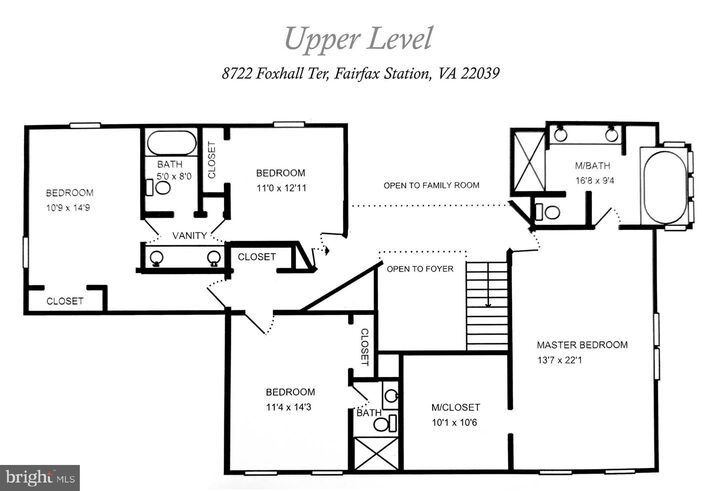 Property Photo:  8722 Foxhall Terrace  VA 22039 