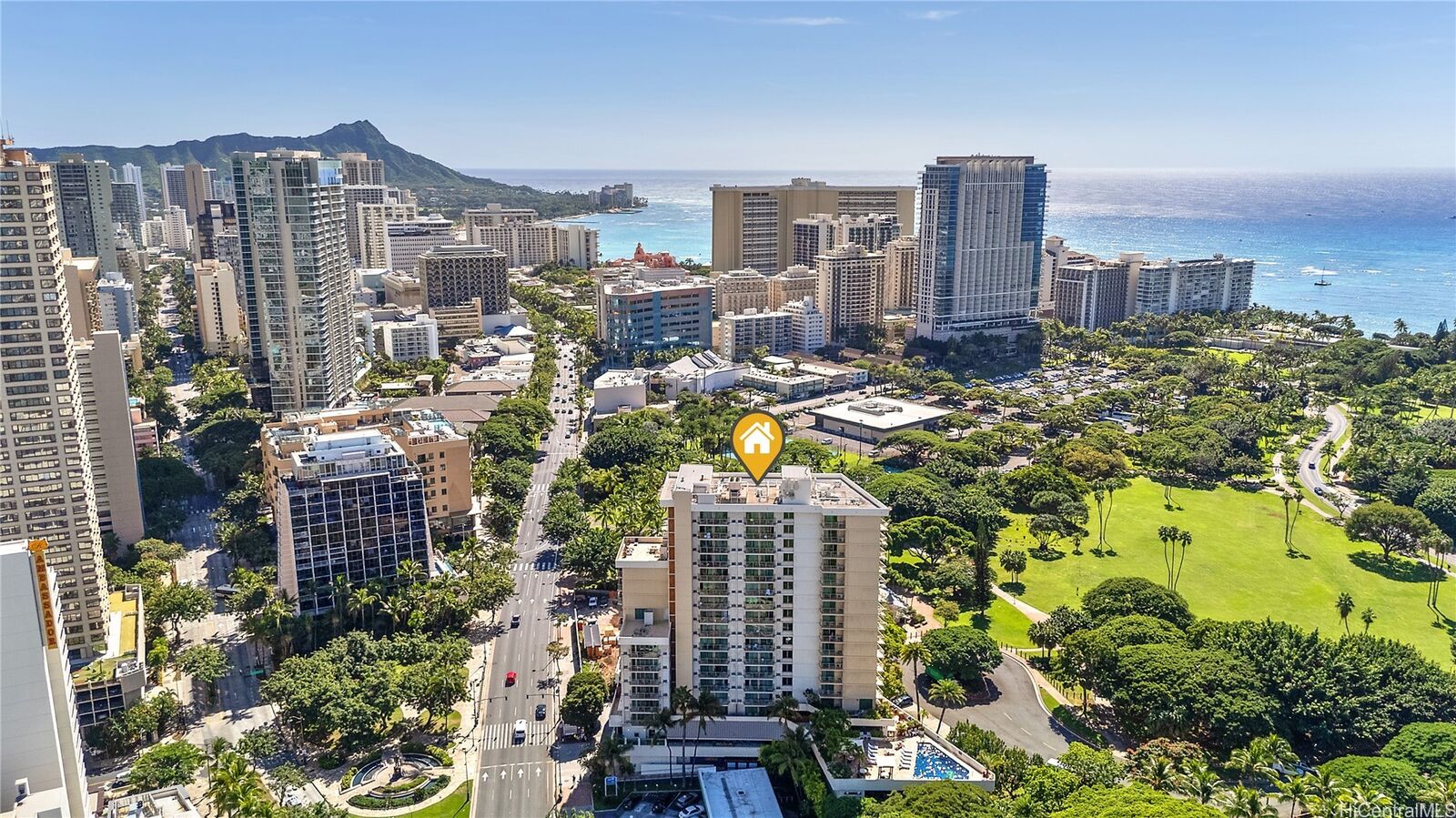 Property Photo:  2045 Kalakaua Avenue 1106  HI 96815 