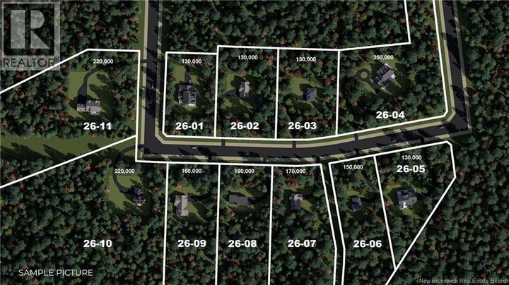 Property Photo:  Lot 26-06 Rue Du Sentier Street  NB E4K 3Y5 