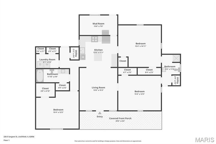 Property Photo:  226 E Sargent Street  IL 62056 