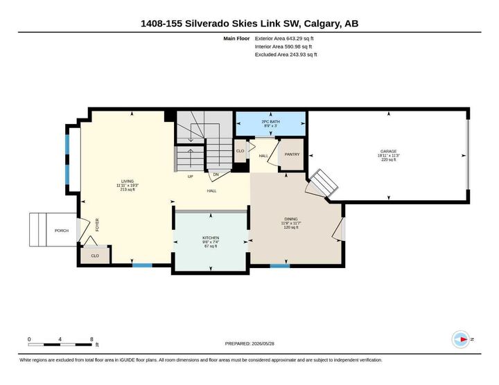 Property Photo:  155 Silverado Skies Link SW 1408  AB T2X 0K7 