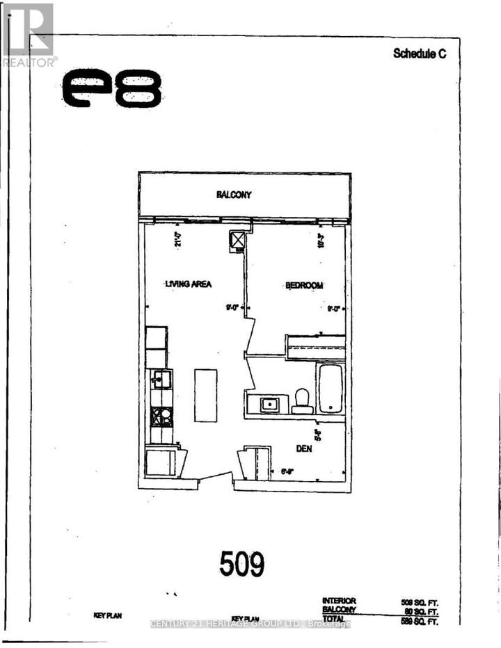 Property Photo:  8 Eglinton Avenue East 1409  ON M4P 0C1 