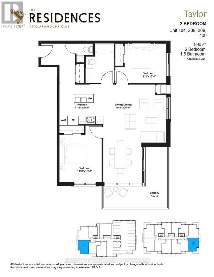 Property Photo: 12 Clara Drive 209 ON K0K 2T0