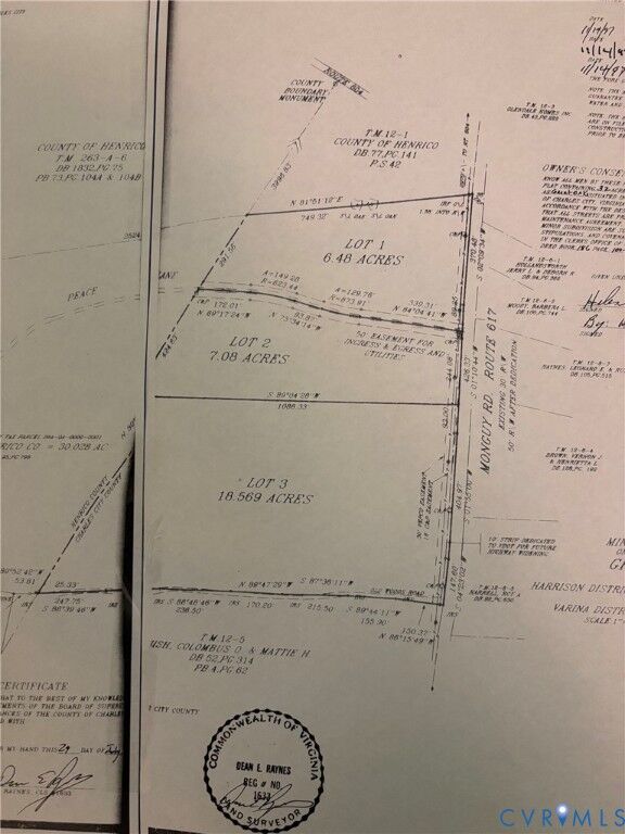 Property Photo:  Tbd Tbd Monguy Road  VA 23030 